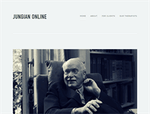 Tablet Screenshot of jungianonline.com